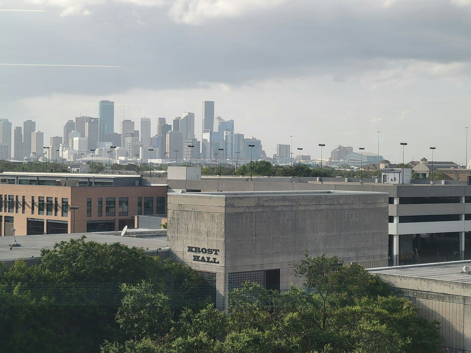 The downtown Houston skyline at dusk — How much does a website actually cost in Houston